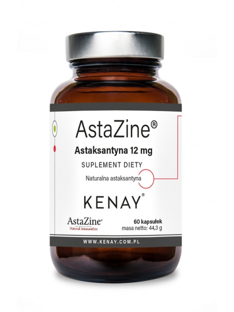 AstaZine® Astaksantyna 12mg 60 kaps.