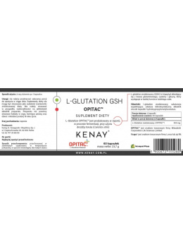 L- Glutation GSH Opitac 60 kaps.