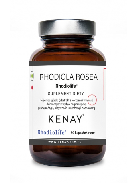 Różeniec górski Rhodiola rosea 60 kaps.